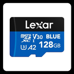 Lexar BLUE microSDXC UHS-I Card