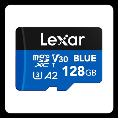 Lexar BLUE microSDXC UHS-I Card