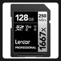 Lexar 128GB Professional 1667x UHS-II SDXC