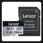 Lexar 256GB Professional SILVER PLUS UHS-I microSDXC