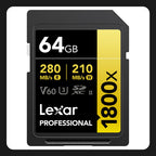 Lexar 64GB Professional 1800x UHS-II SDXC