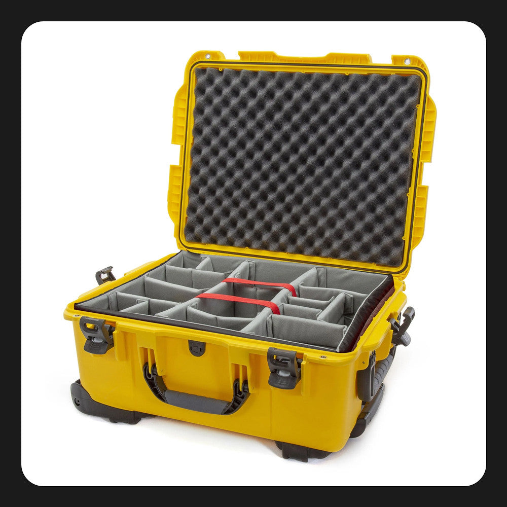 Nanuk 955 Case para equipo fotográfico Amarillo