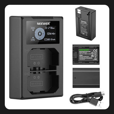 Neewer NP-FZ100 (2 baterias y cargador) generico