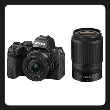 Nikon Z50 II con 16-50mm y 50-250mm