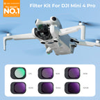 Kit 6 Filtros K&F Concept CPL+ND para DJI Mini 4 Pro