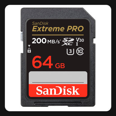 SanDisk 64GB Extreme PRO UHS-I SDXC