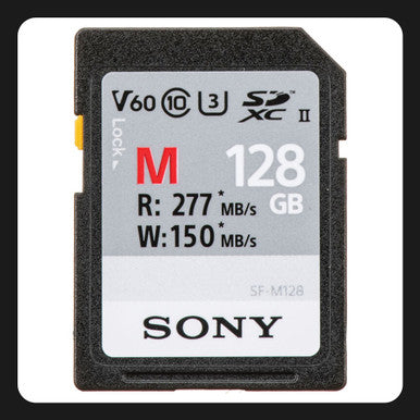 Sony 128GB SF-M UHS-II SDXC