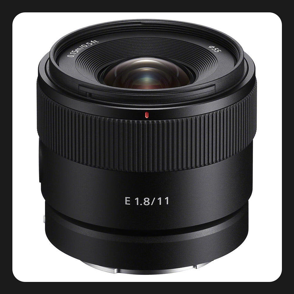 Sony E 11mm f/1.8
