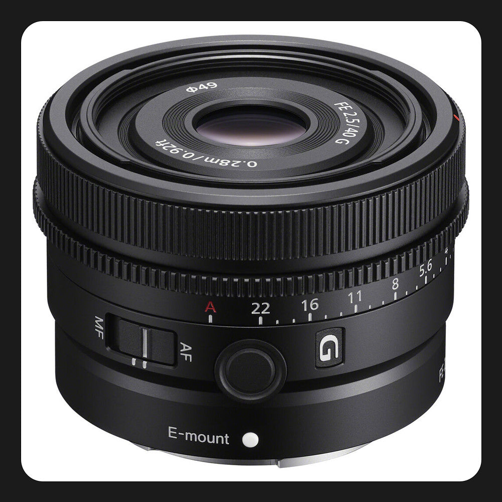 Sony FE 40mm f2.5 G
