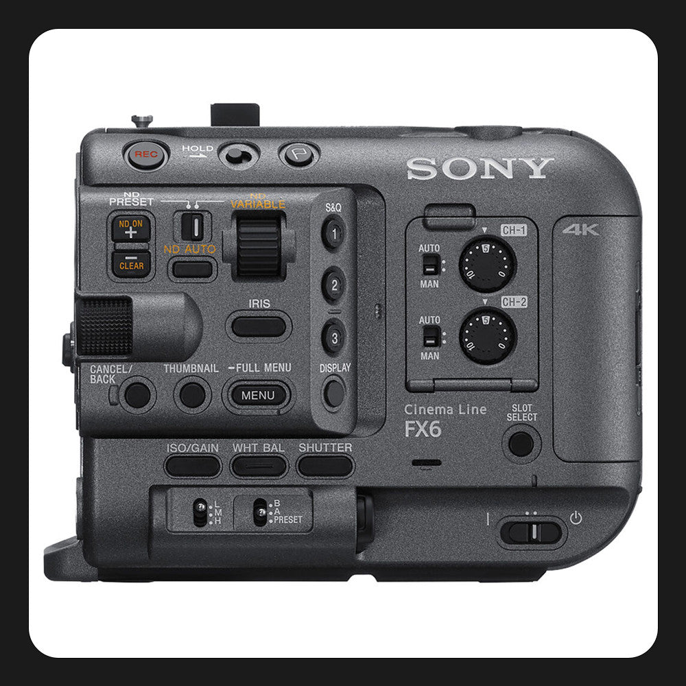 Sony FX6 Full-Frame Cinema Solo Cuerpo