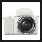 Sony ZV-E10 con 16-50mm Blanca