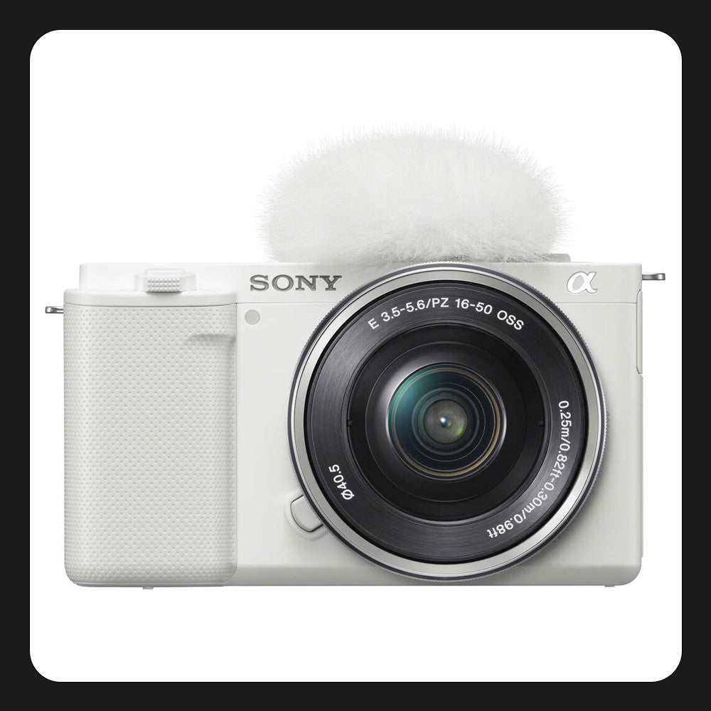 Sony ZV-E10 con 16-50mm Blanca