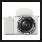 Sony ZV-E10 con 16-50mm Blanca