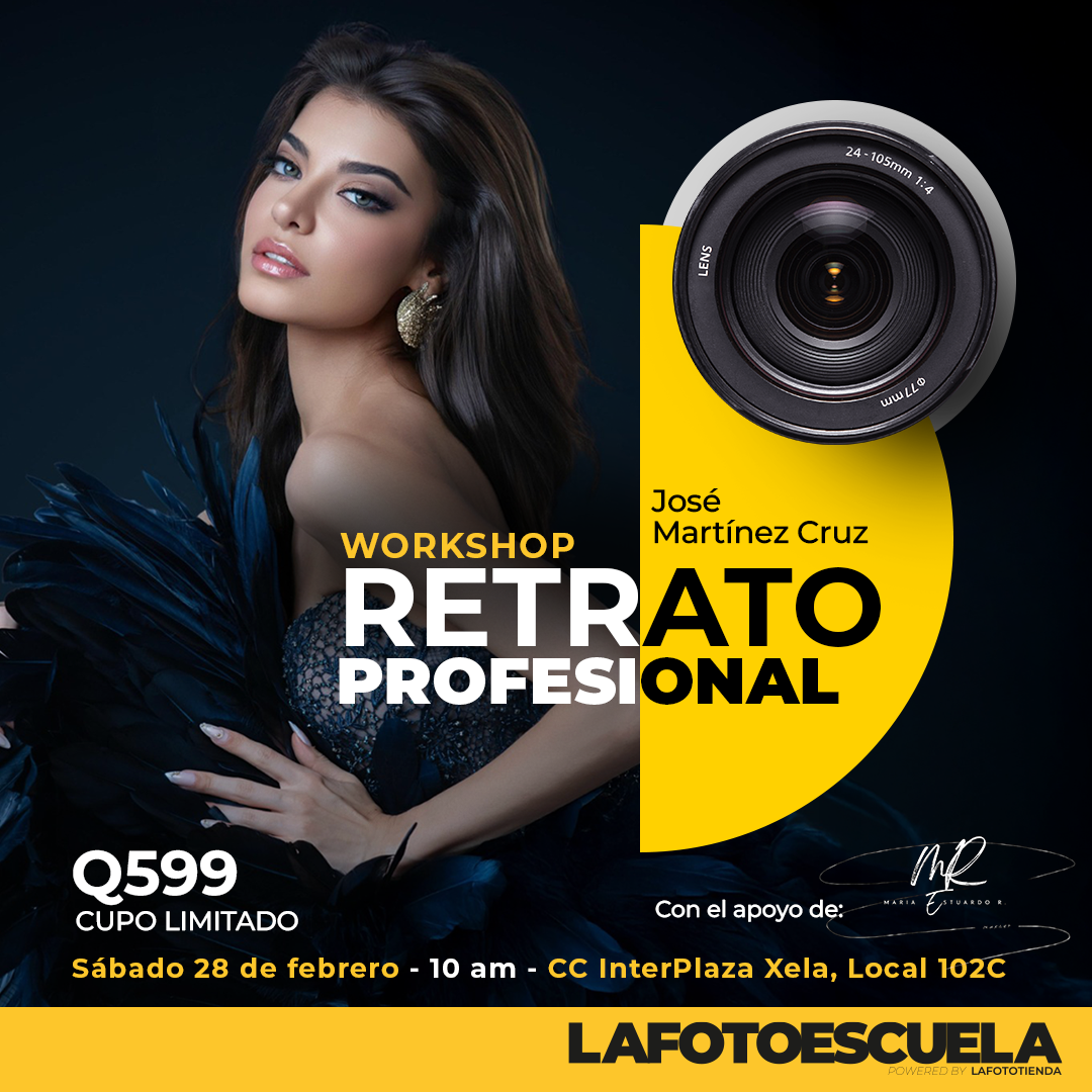 WORKSHOP Retrato Profesional - LaFotoEscuela