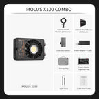 MOLUS X100 Bi-Color Combo
