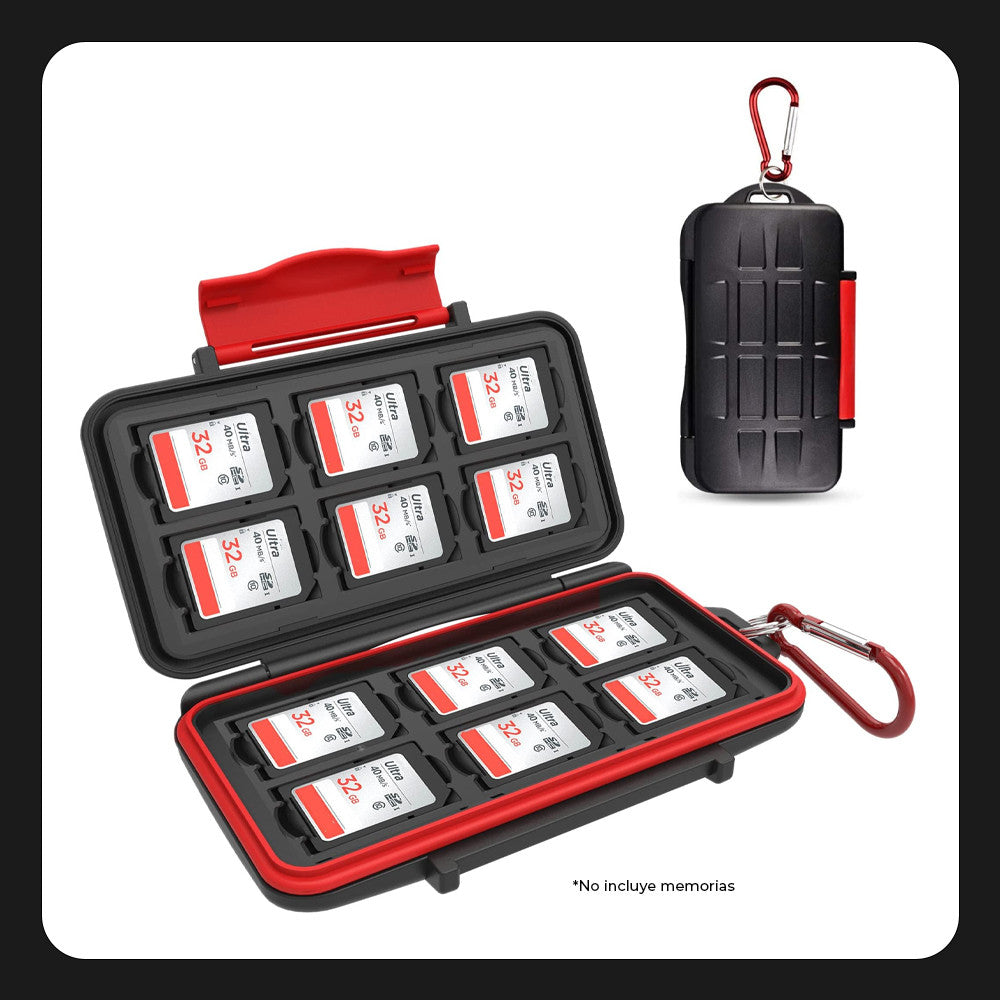 KIORAFOTO Estuche para tarjetas SD