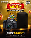 Canon EOS R7 + RF-S 18-150mm IS STM y mochila gratis