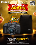 Canon EOS R8 + RF 24-50mm IS STM y mochila gratis