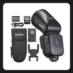 Flash GODOX V100 para CANON